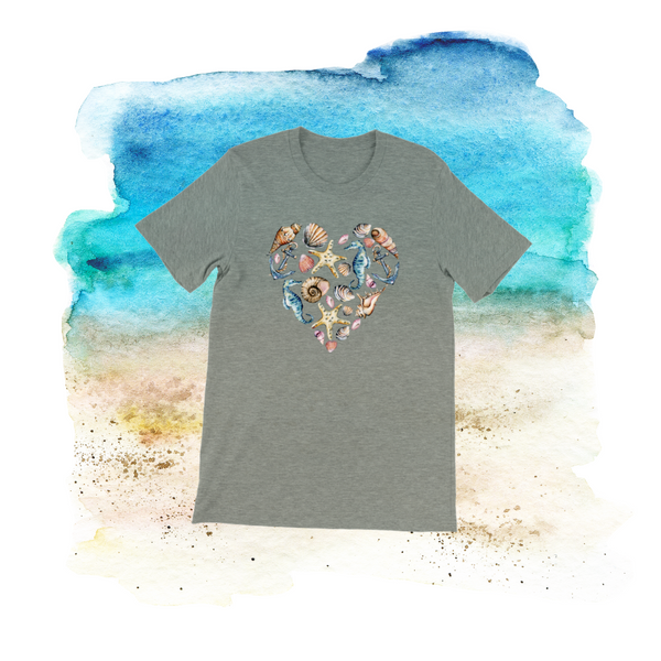 Seaside Heart Teeshirt
