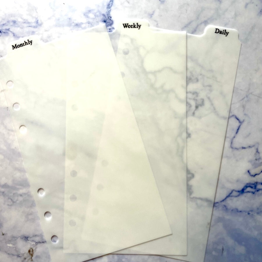 Top Tab Dividers