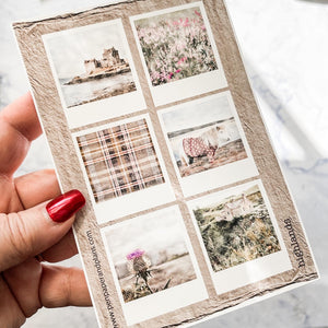 The Polaroid Series - Highlands Stickers