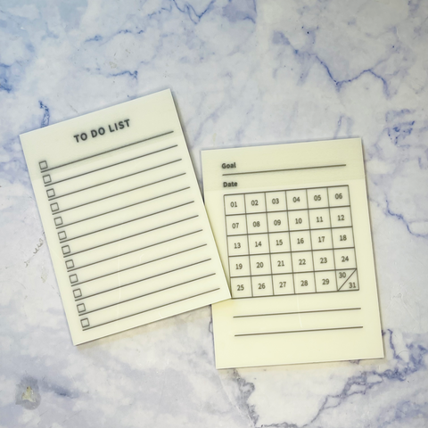 Preprinted Transparent Sticky Notes