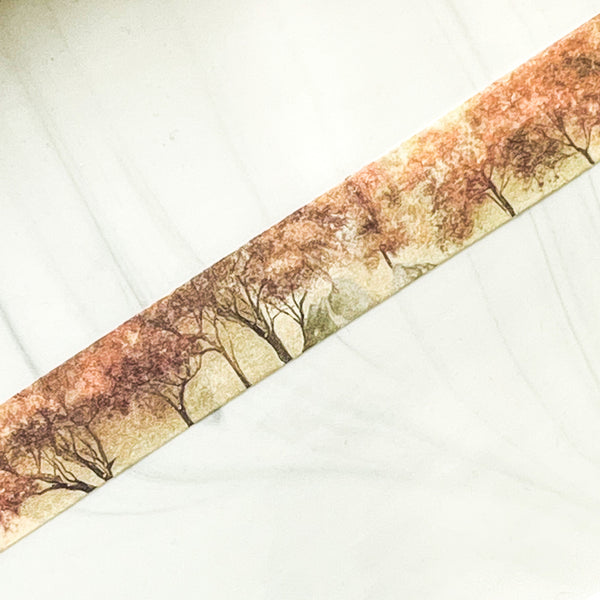 Autumn Trees Washi