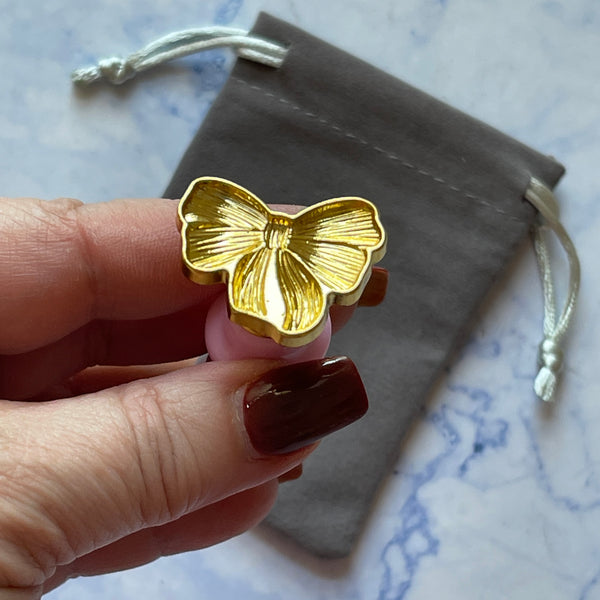 3-D Bow Sealing Wax Stamp