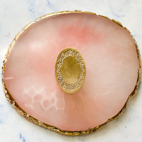 Oval Frame Wax Stamp