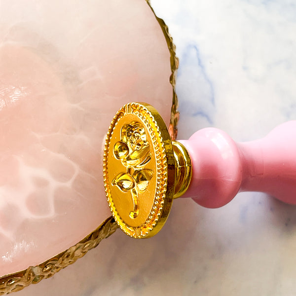 Framed Rose Sealing Wax Stamp