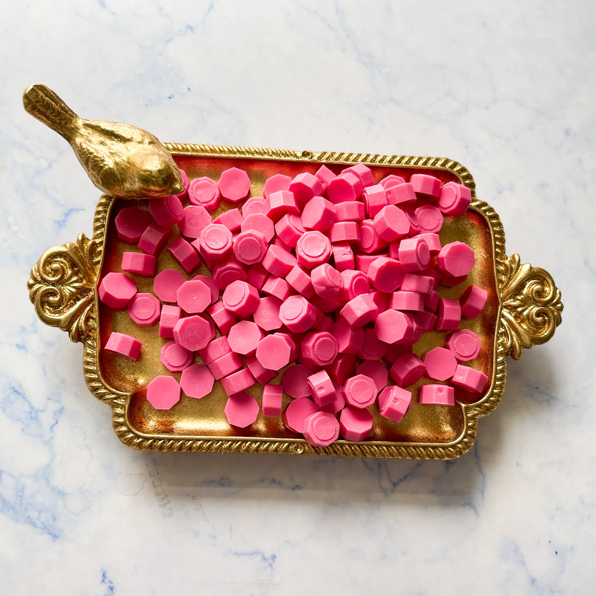 Azalea Pink Sealing Wax Beads