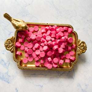 Azalea Pink Sealing Wax Beads