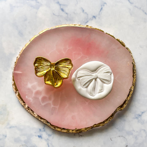 3-D Bow Sealing Wax Stamp