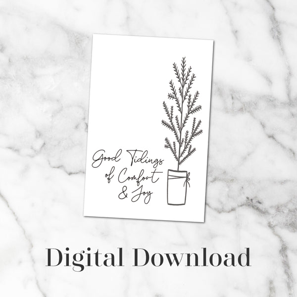 Comfort & Joy Digital Dashboard