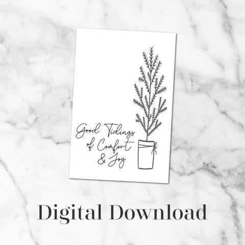 Comfort & Joy Digital Dashboard