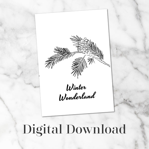 Winter Wonderland  Digital Dashboard