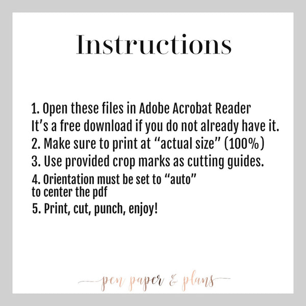 Master To Do List Printable A5