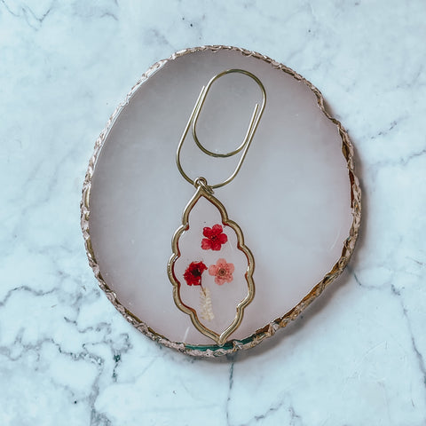 Arabesque Dried Floral Clip
