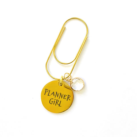Planner Girl Planner Clip